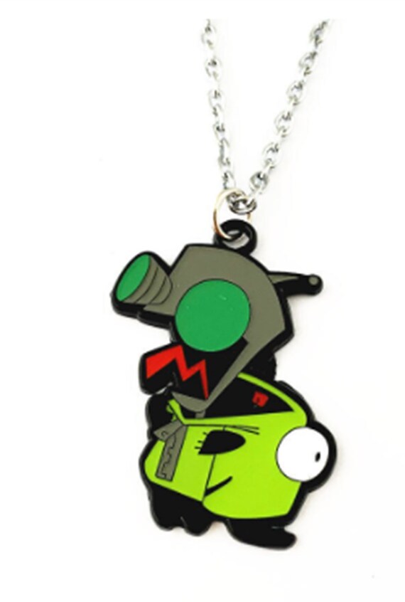Invader Zim Cartoon Gir Character Metal 