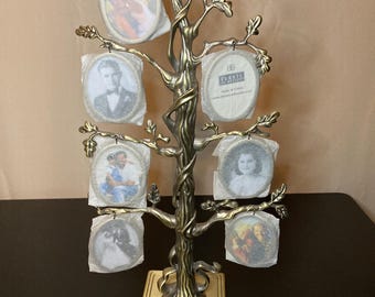 Barnes Family Tree Vintage photo Frame