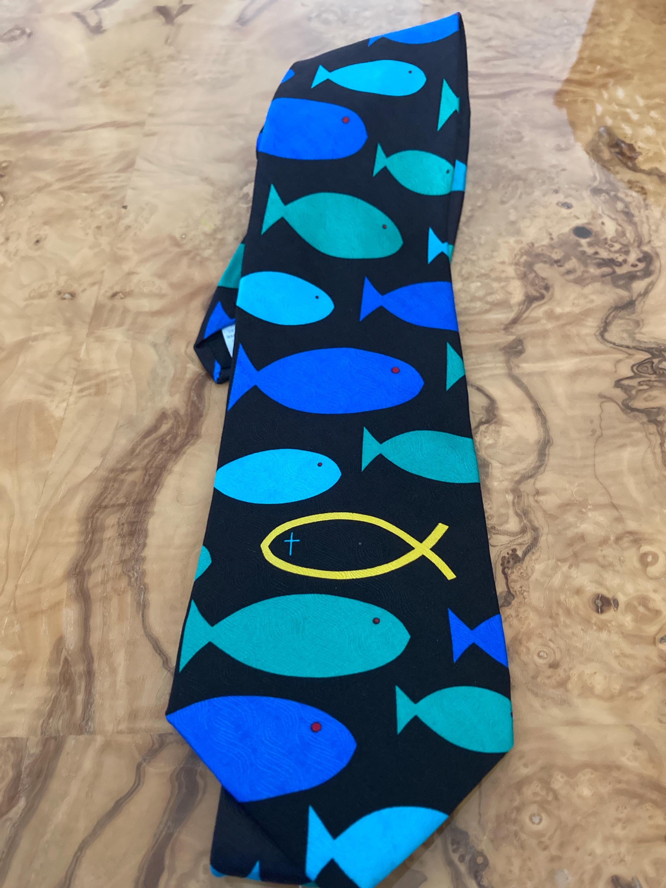Ralph Marlin Fish Tie - Etsy