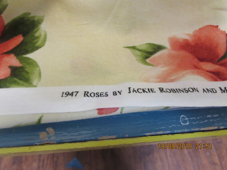 1947 Roses by Jackie Robinson