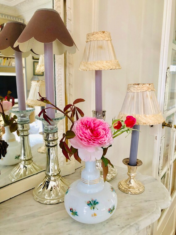Very Beautiful Old French Soliflore In Opaline With Flowery Etsy