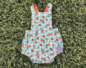 Just Peaches- Ryanne Romper