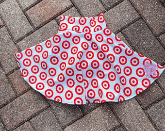 Red Bullseye- Skirt Bummies