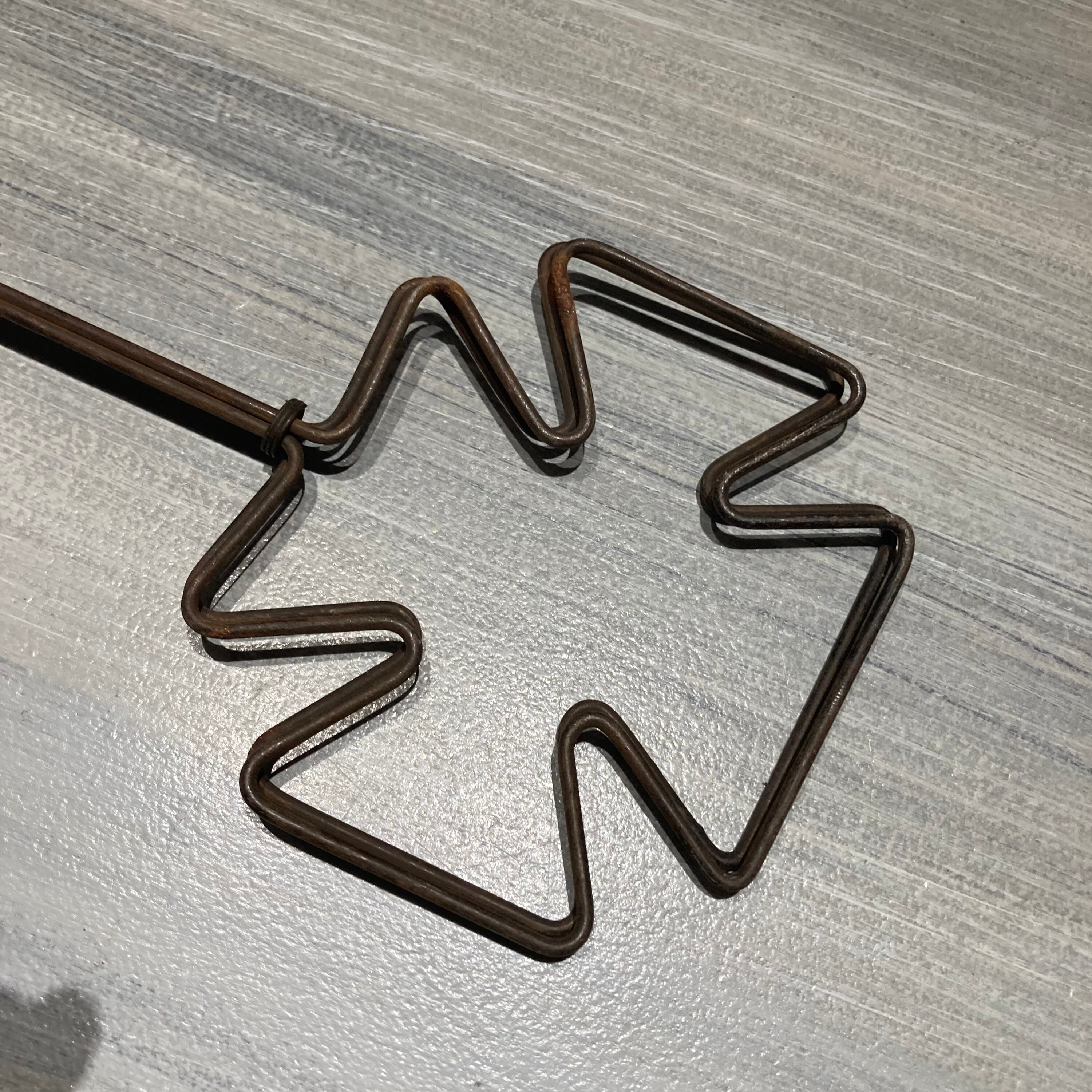 Antique Wire Rug Beater. Cross Shaped Etsy