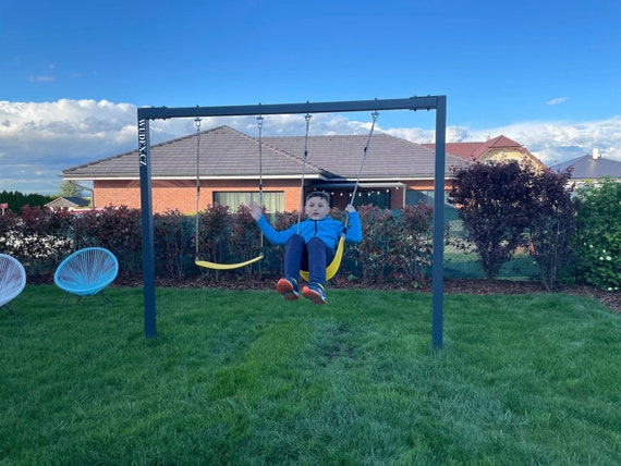Outdoor patio swing sale set