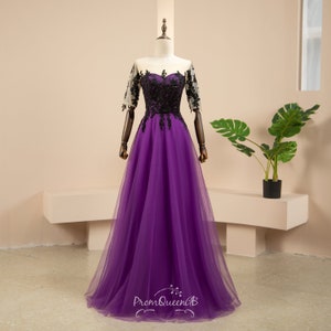 Midnight purple prom dresses new arrivals