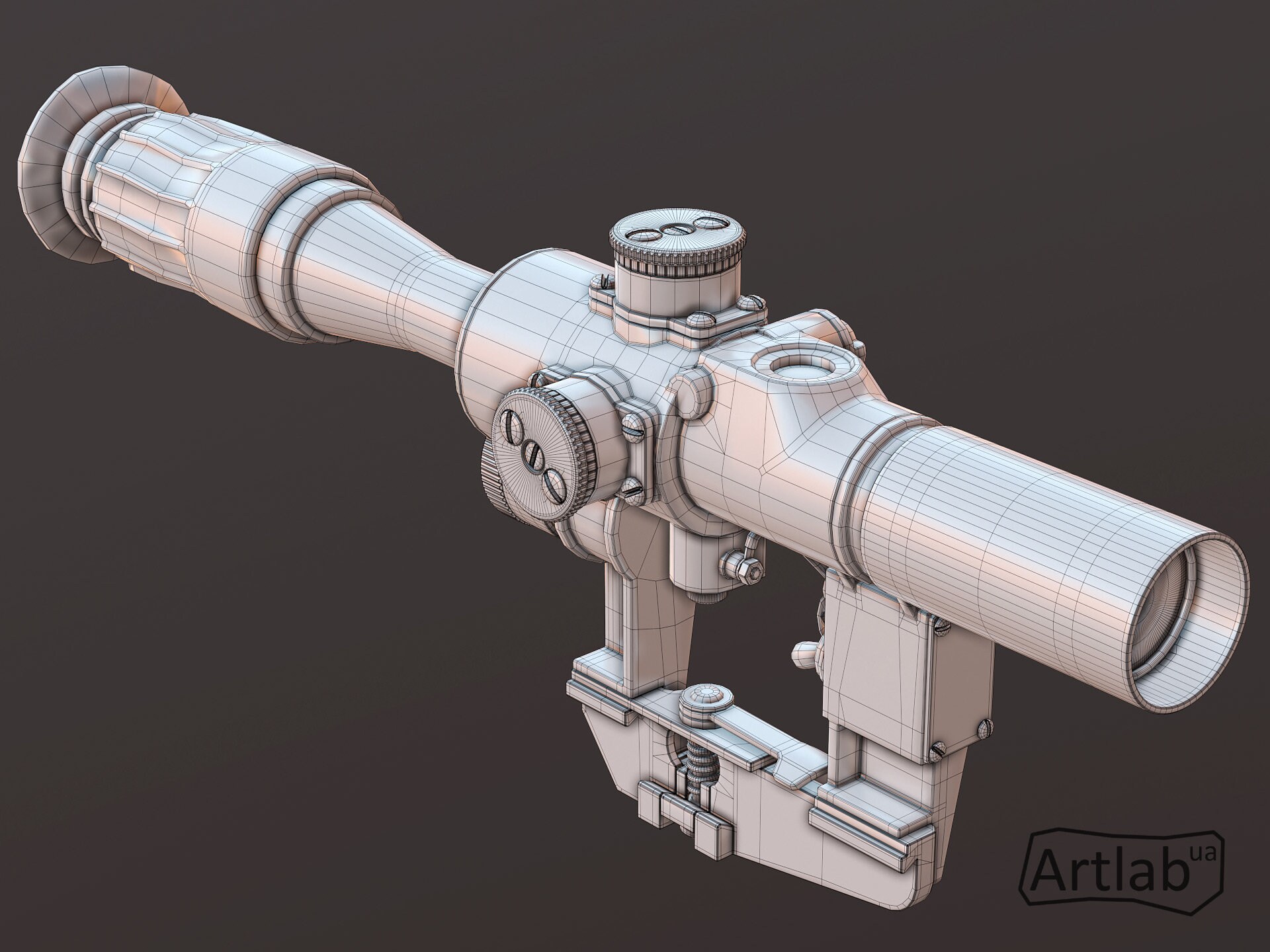 Pso Scope 4x PSO-1 Scope 3D Model 3D Sight Model 3D Attachment - Etsy Hong Kong