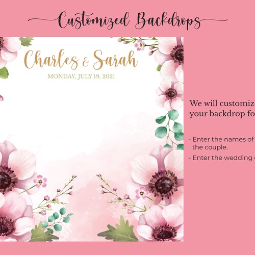 Blush Pink Bridal Banner | shops Bridal Backdrop | Event Backdrop | Event Banner | Free Shipping in the USA!