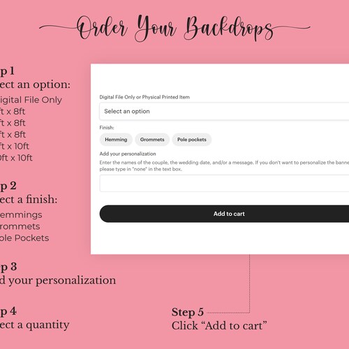 Blush Pink Bridal Banner | shops Bridal Backdrop | Event Backdrop | Event Banner | Free Shipping in the USA!