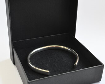 Sterling Silver Torc Bangle