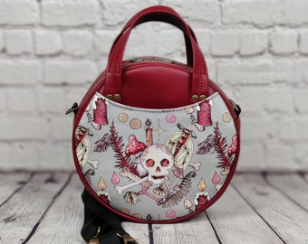 Forrest Skull Magdalena Circle Bag Crossbody Purse