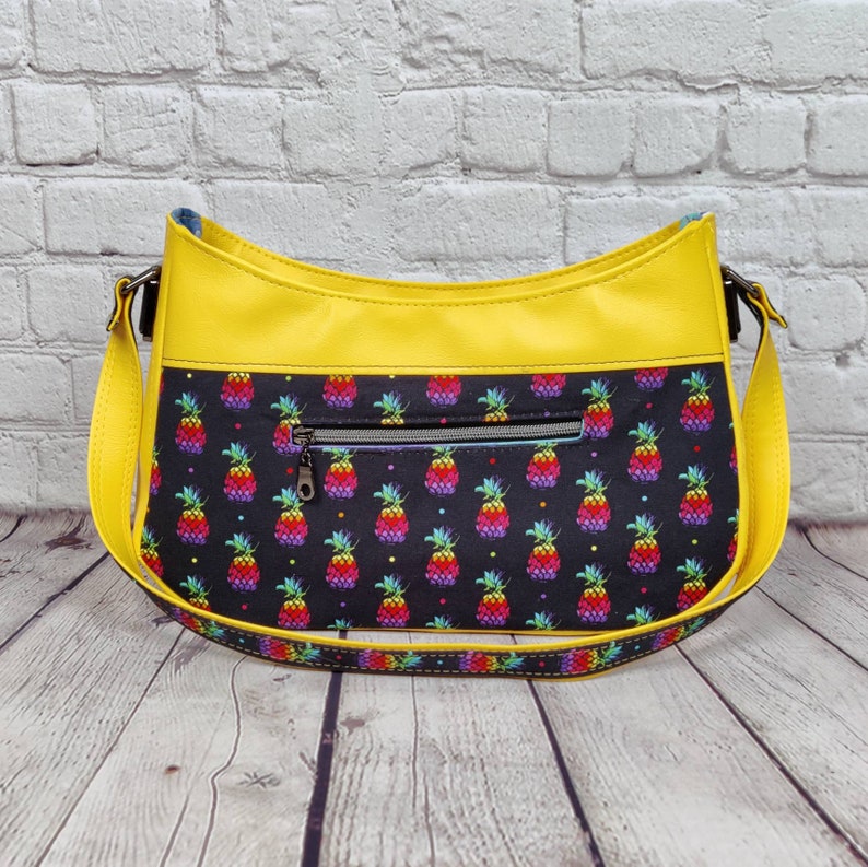 Rainbow Pineapples Shoulder Bag Summer Colorful