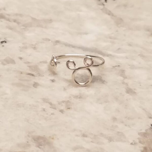Wire Circle Ring - Etsy