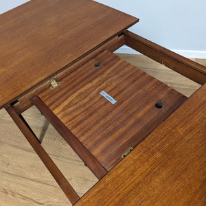 Vintage 1960s Extending Teak Dining Table by McIntosh of Kirkcaldy image 9