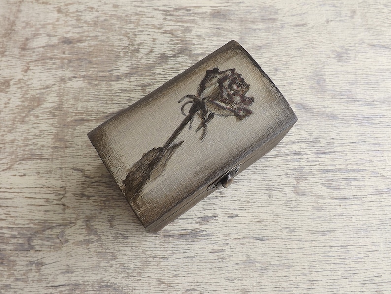 Cercueil En Bois Modèle Mini, Meubles En Bois, Petite Décoration, Maison De Courses à L'échelle 1/12 Pour Jouer