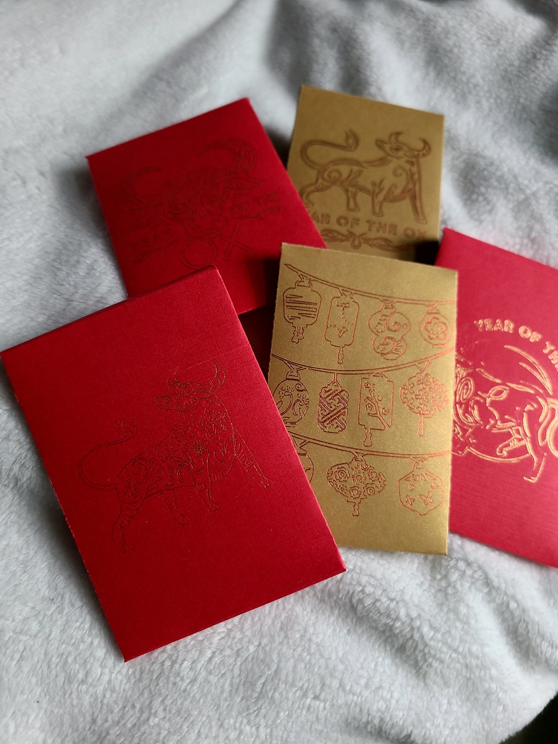 Lunar New Year Lucky Envelopes Etsy