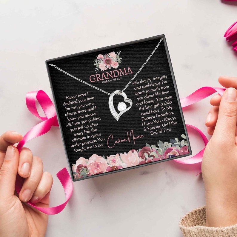 Grandma Thoughtful Present Grandmama Meemaw Keepsake Granny Surprise Grammy Thank You Granny Memento MGH1 Nana Appreciation