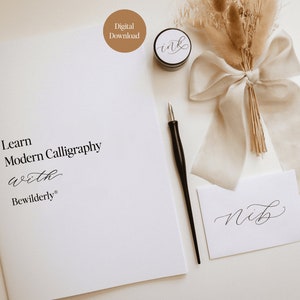 Beginner's Calligraphy Kit + Bonus Worksheets — Peak Paper Co.