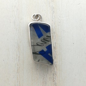 Vodka Bottle Sterling Silver Pendant Handmade