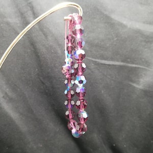 Purple Crystal Bracelet One-of-a-Kind