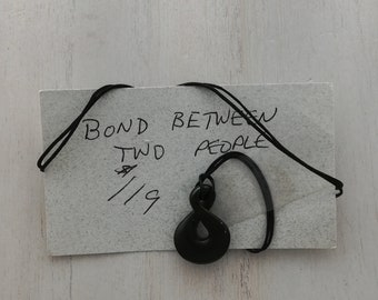 Pikorua (Twist) Maori Bone Carving Necklace Handmade