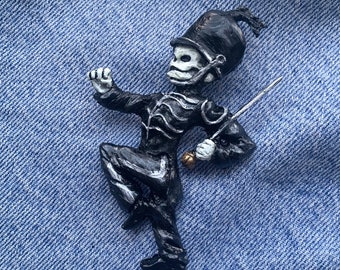 Pepe - My Chemical Romance’s The Black Parade inspired pin/brooch