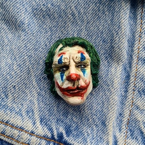 Joker - Joker inspired Brooch/Pin
