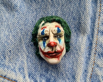 Joker - Joker inspired Brooch/Pin