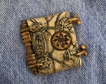 The Book of Amun-Ra - The Mummy inspired brooch/pin