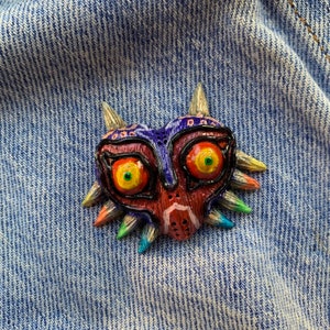 Majora’s Mask - The Legend of Zelda inspired Brooch/Pin