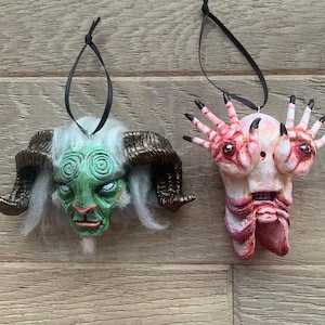 El Fauno und The Pale Man - Pan’s Labyrinth inspiriertes Anhänger Bundle