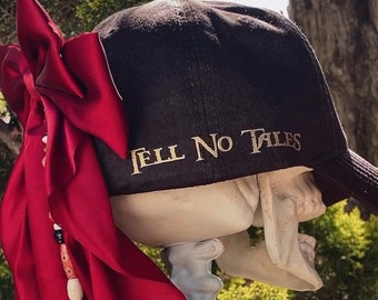 PRE ORDER processing time 2-3 weeks! Pirates inspired hat with detachable bow // Pirates of the Caribbean // Captain // Sparrow