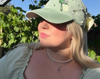 PRE ORDER processing time 2-3 weeks!! Kiss the frog // Tiana Bayou inspired hat with removable/interchangable bow // Princess // Ray Firefly