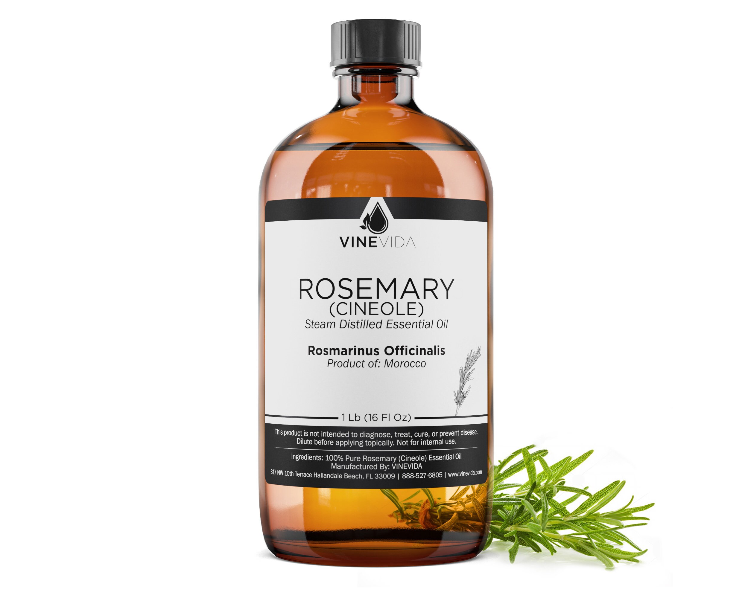 Bulk Rosemary Essential Oil 16 Oz 1 Pound in Glass Bottle Etsy