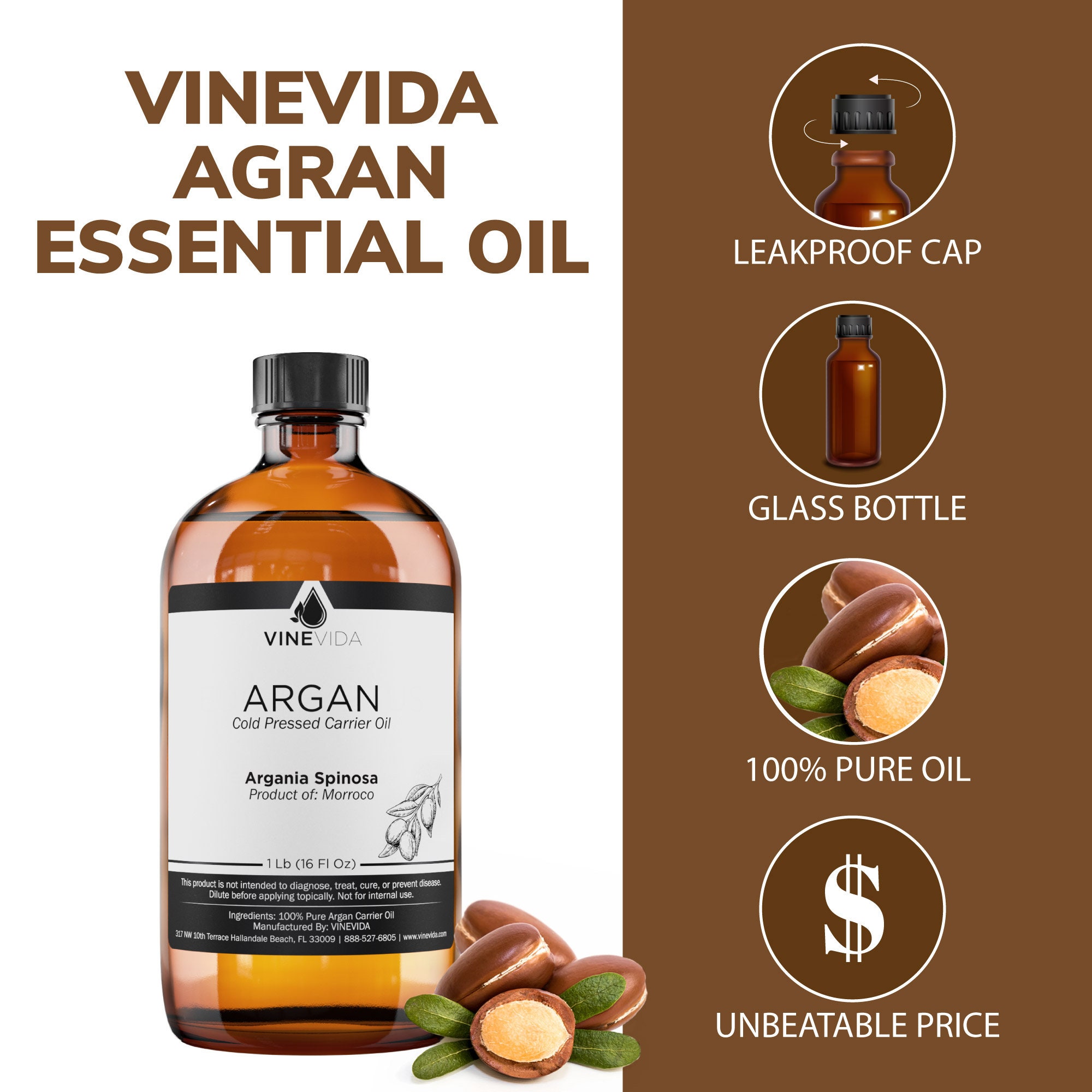 Bulk Argan Carrier Oil 16 Oz 1 Pound In Glass Bottle 100 Etsy UK