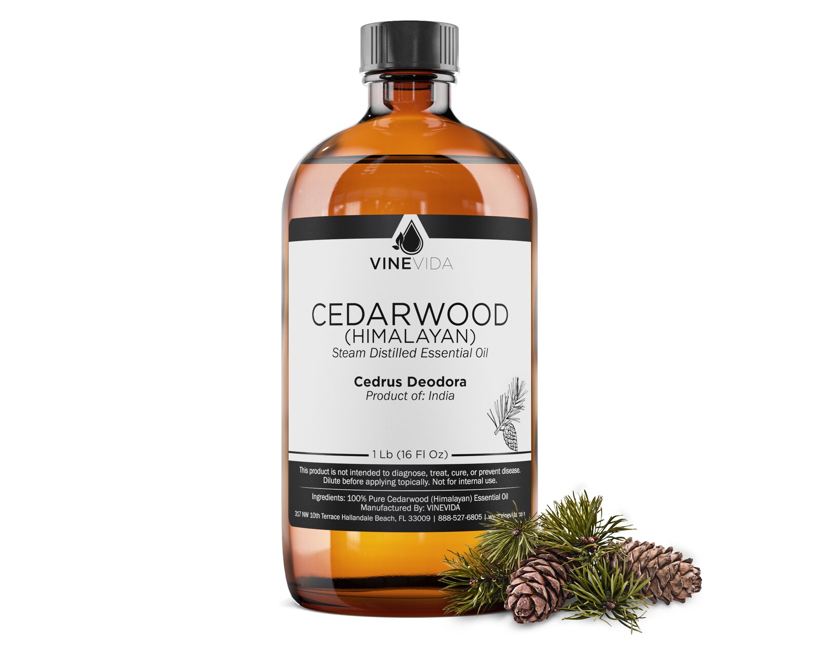 Bulk Cedarwood Essential Oil 16 Oz 1 Pound in Glass Bottle Etsy UK