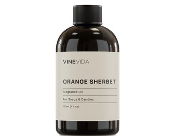 VINEVIDA NO. 57 Aceite de fragancia - Sorbete de naranja - Aroma premium, jabón de bricolaje, velas, perfume