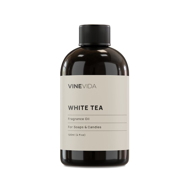 VINEVIDA NO. 72 Fragrance Oil -  White Tea - Premium Scent, DIY Soap, Candles, Perfume