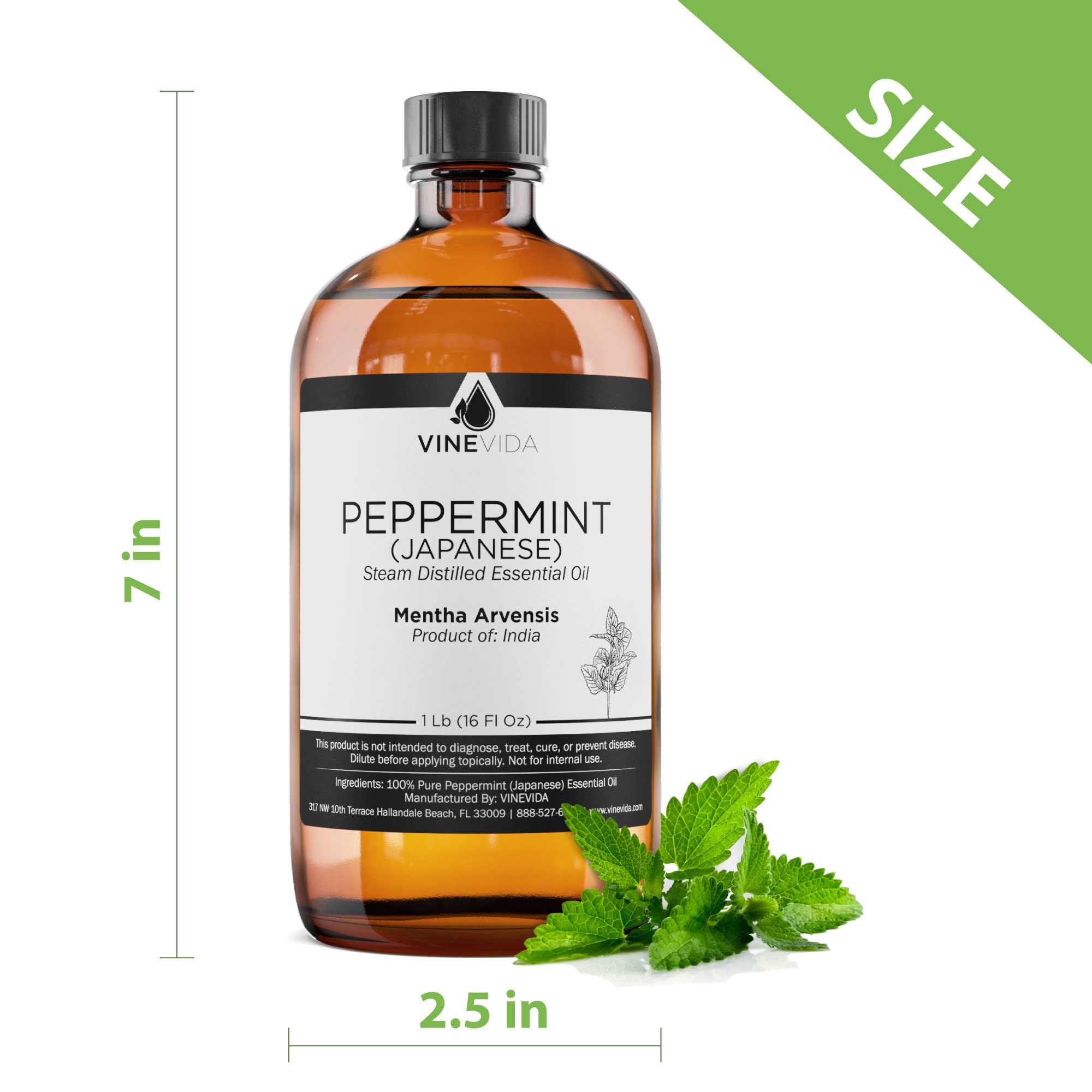 Bulk Peppermint Essential Oil Arvensis 16 Oz 1 Pound in Etsy