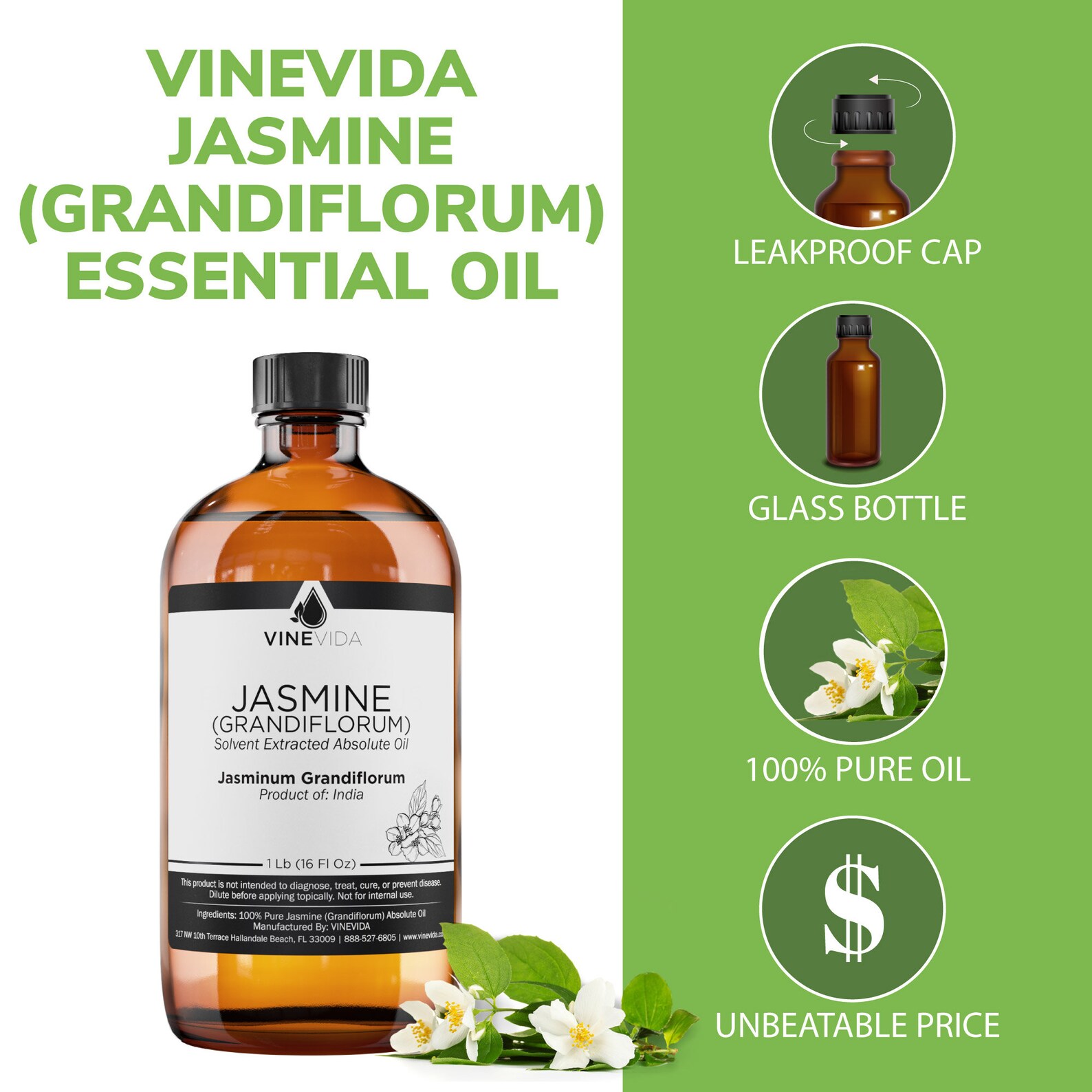 Bulk Jasmine Absolute Oil Grandiflorum 16 Oz 1 Pound in Etsy