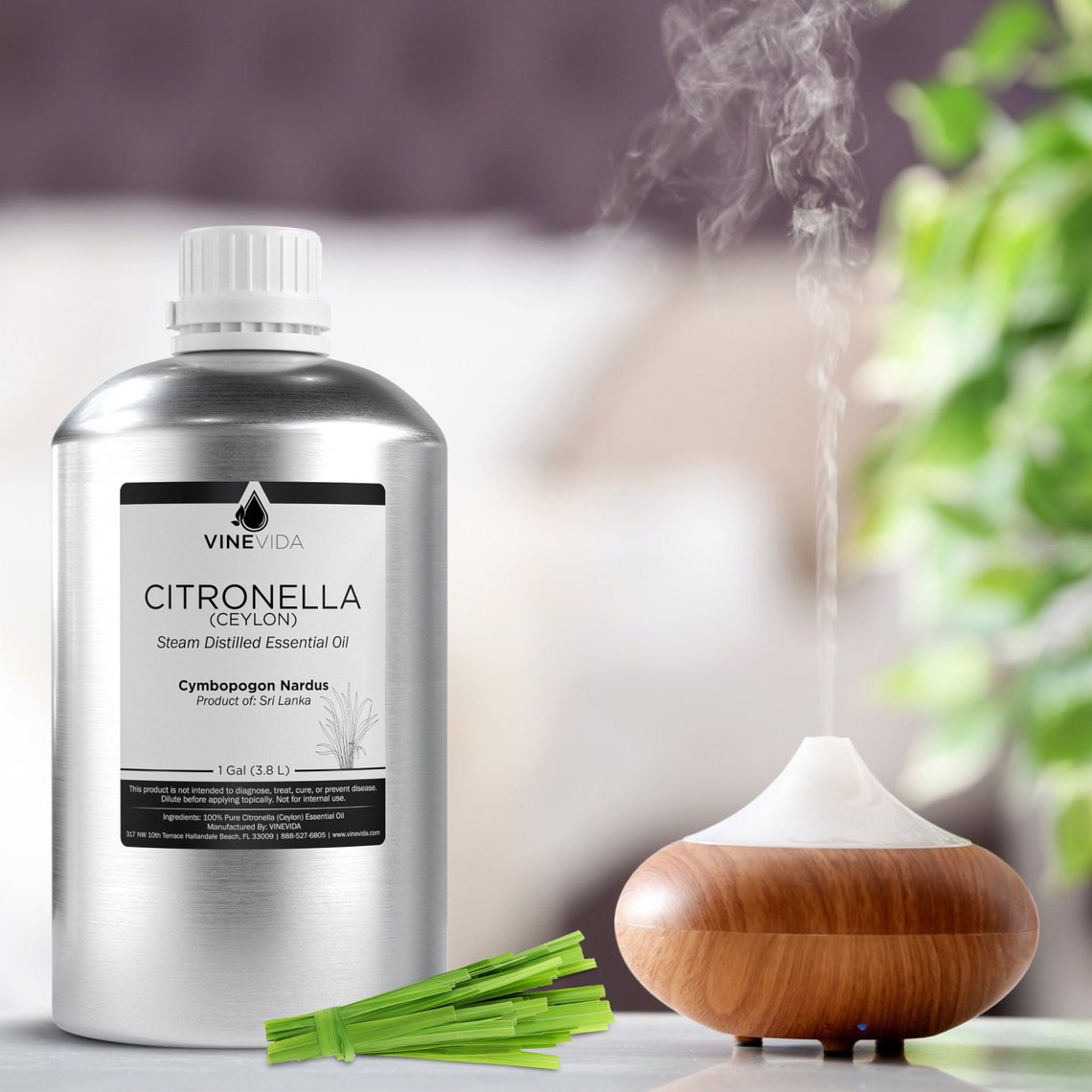Bulk Citronella Ceylon Essential Oil Gallon 8Lb in Aluminum Etsy