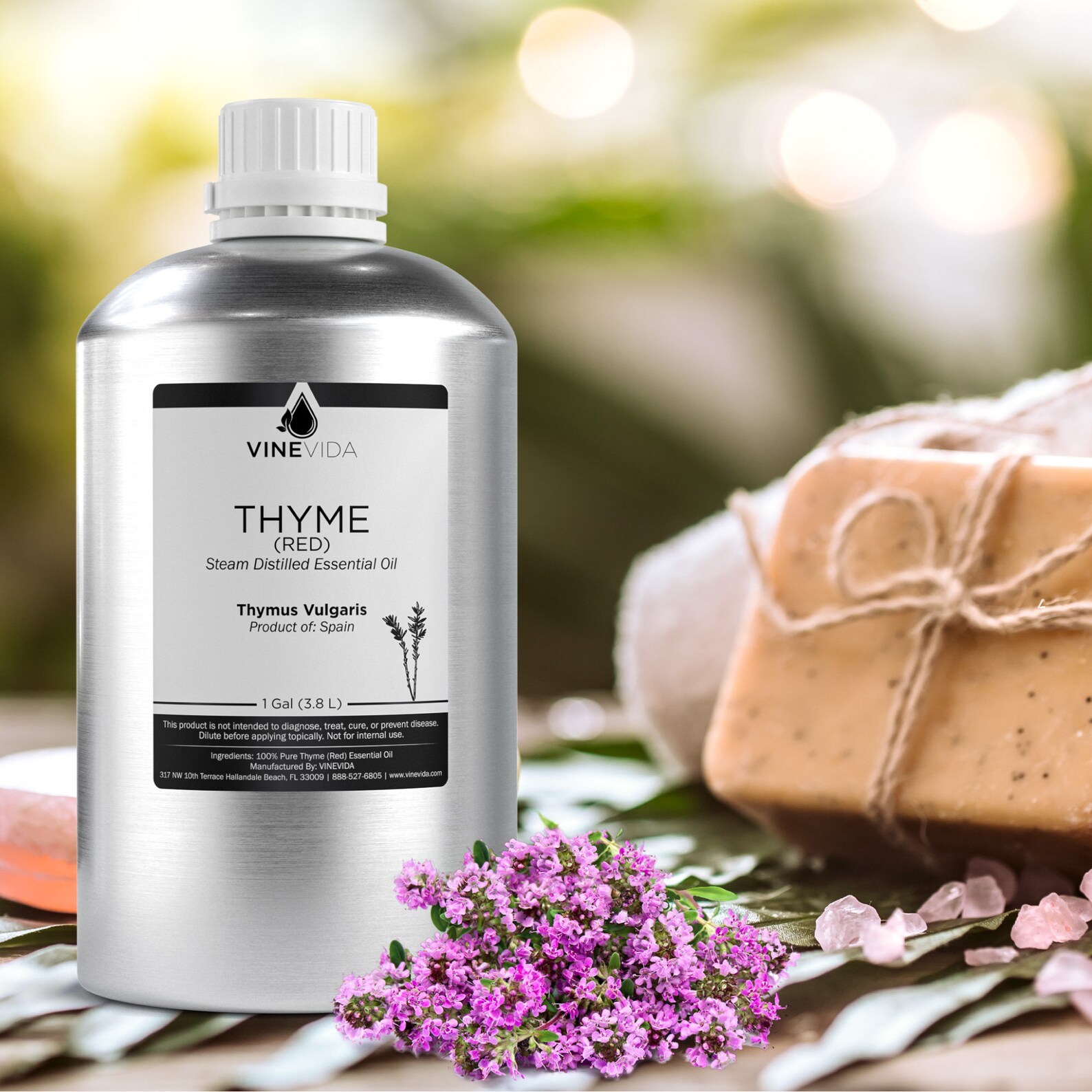 Bulk Red Thyme Essential Oil Gallon 8 Pounds in Aluminium Etsy Sweden