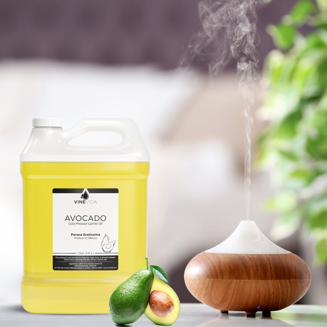 Bulk Avocado Carrier Oil Gallon 8 Pounds in HDPE Bottle Etsy
