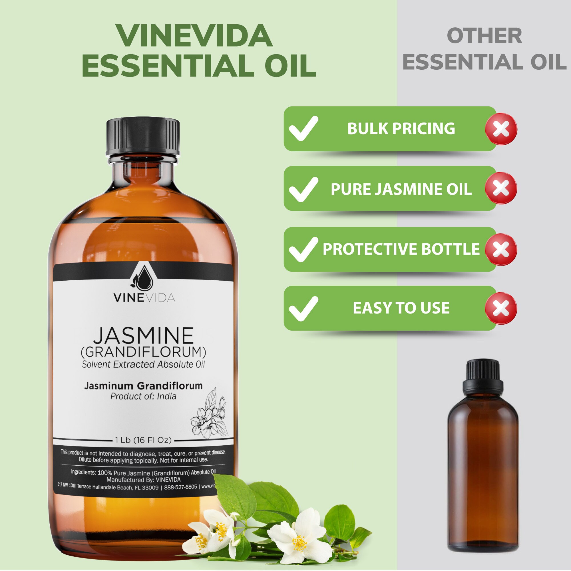 Bulk Jasmine Absolute Oil Grandiflorum 16 Oz 1 Pound in Etsy