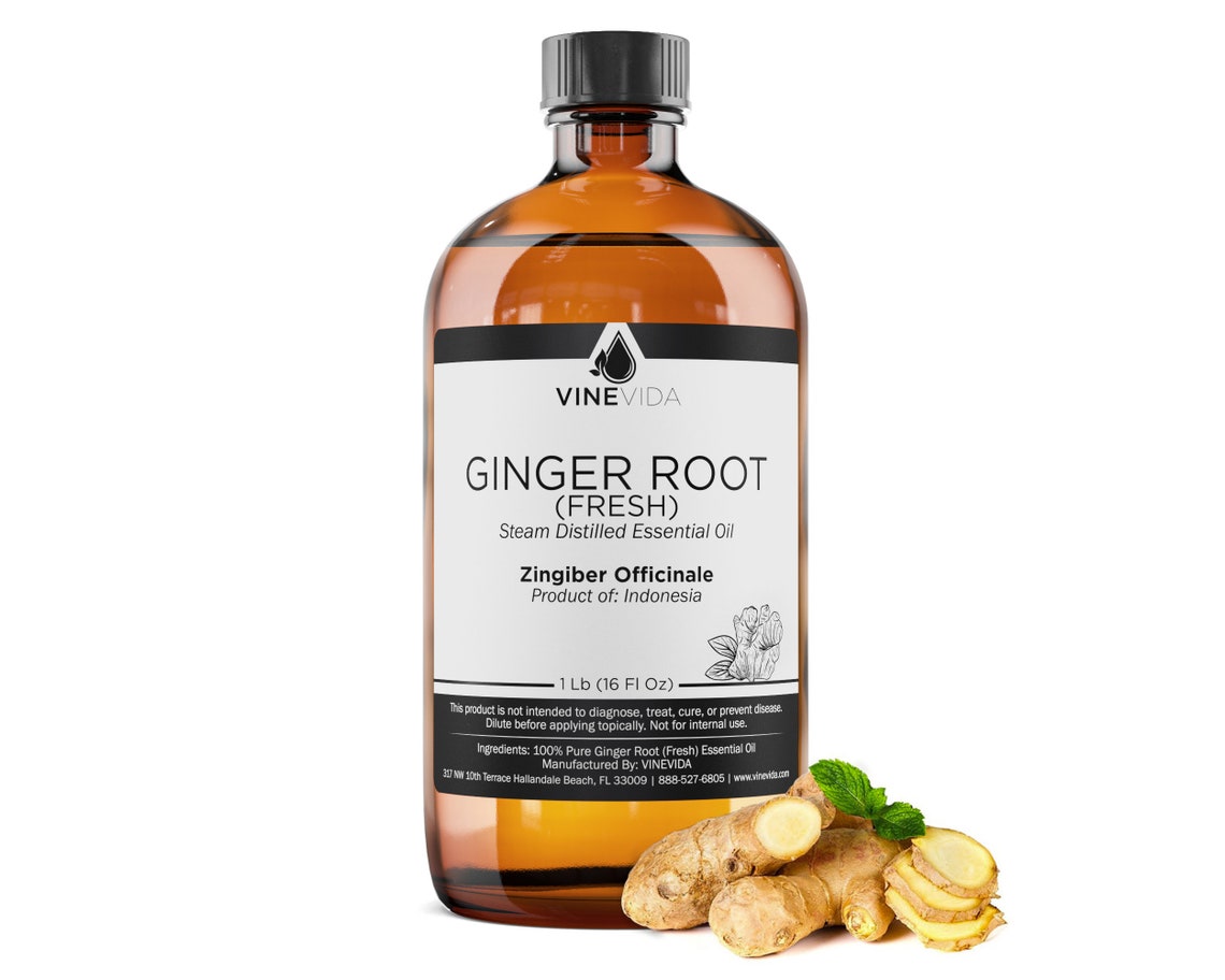 Bulk Ginger Root Essential Oil fresh 16 Oz 1 Pound in Glass Etsy