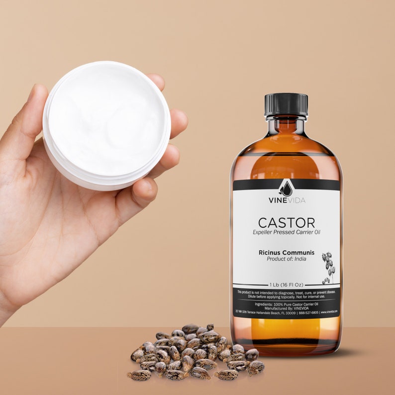 Bulk Castor Carrier Oil 16 Oz 1 Pound in Glass Bottle 100 Etsy