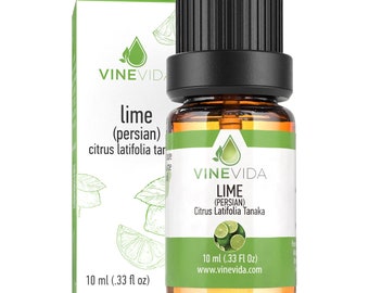 Aceite esencial de lima premium VINEVIDA (persa) - Aceite de aromaterapia puro y natural, vegano