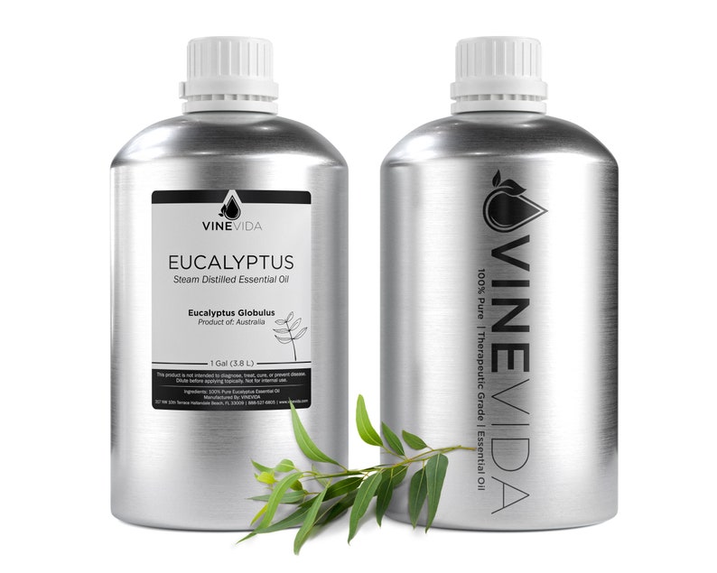 Bulk Essential Oil Gallon (8 shops Pounds) in Aluminum Bottle - 100% Pure & Undiluted Essential Oil for DIY Soaps, Candles and Blends