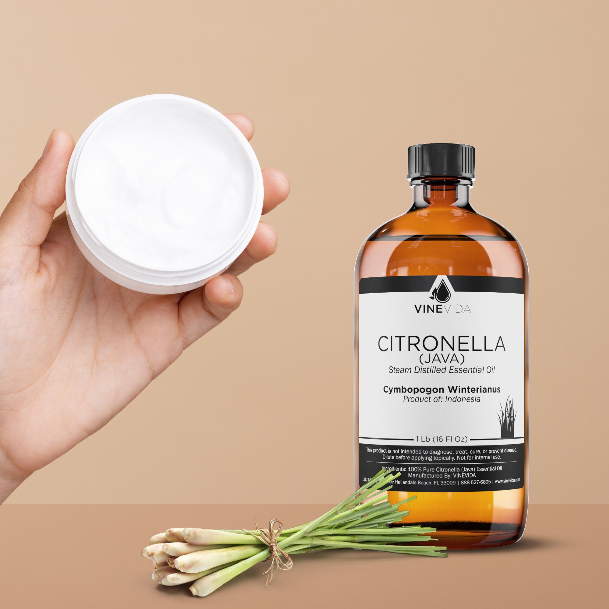 Bulk Citronella Java Essential Oil 16 Oz 1 Pound in Glass Etsy UK