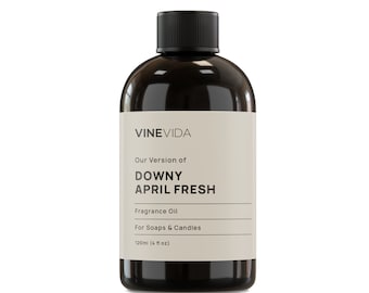 VINEVIDA NO. 1110 Aceite de fragancia - Inspirado en Downy April Fresh y Bath & Body Works - Aroma premium, jabón de bricolaje, velas, perfume